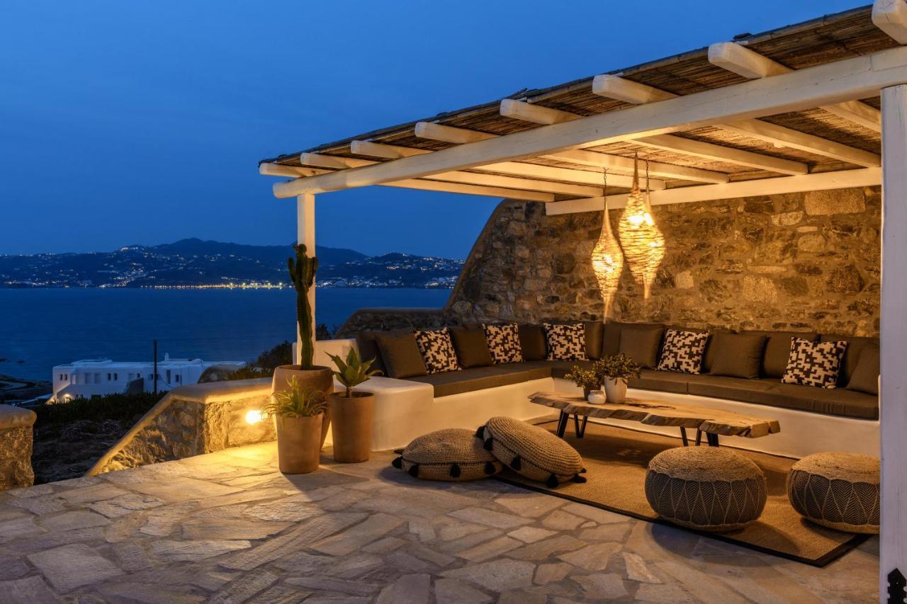 Cosset Villa Bohochic Sea&Harbourview And Sunset By One-Villas Ornos  Zewnętrze zdjęcie