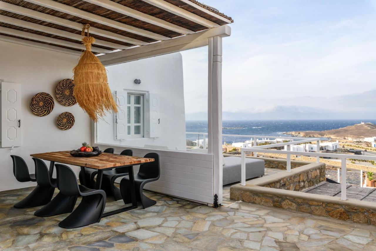 Cosset Villa Bohochic Sea&Harbourview And Sunset By One-Villas Ornos  Zewnętrze zdjęcie