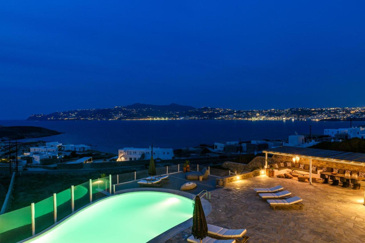 Cosset Villa Bohochic Sea&Harbourview And Sunset By One-Villas Ornos  Zewnętrze zdjęcie