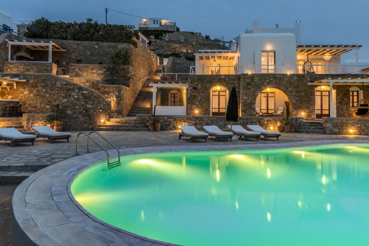 Cosset Villa Bohochic Sea&Harbourview And Sunset By One-Villas Ornos  Zewnętrze zdjęcie