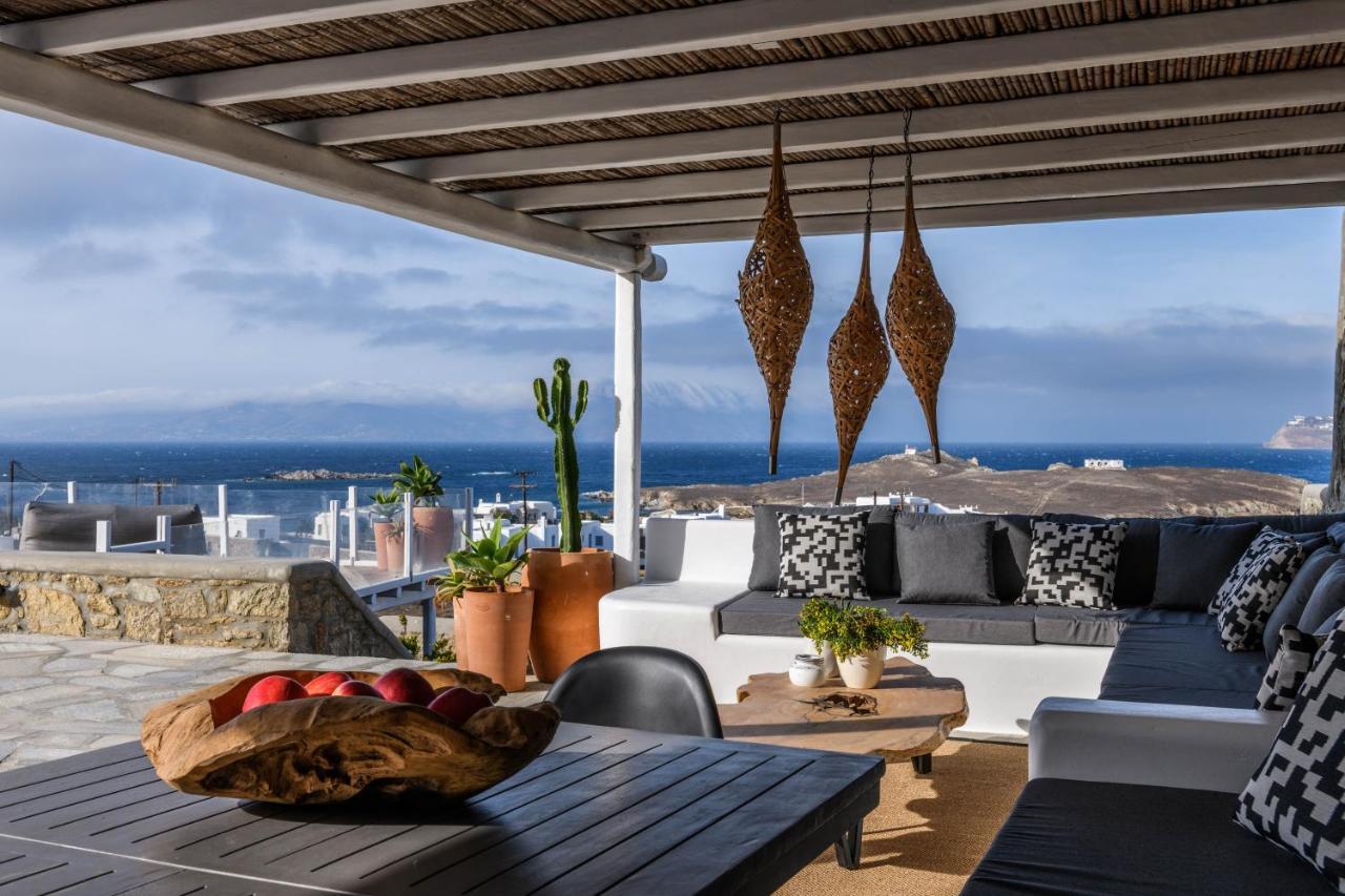 Cosset Villa Bohochic Sea&Harbourview And Sunset By One-Villas Ornos  Zewnętrze zdjęcie