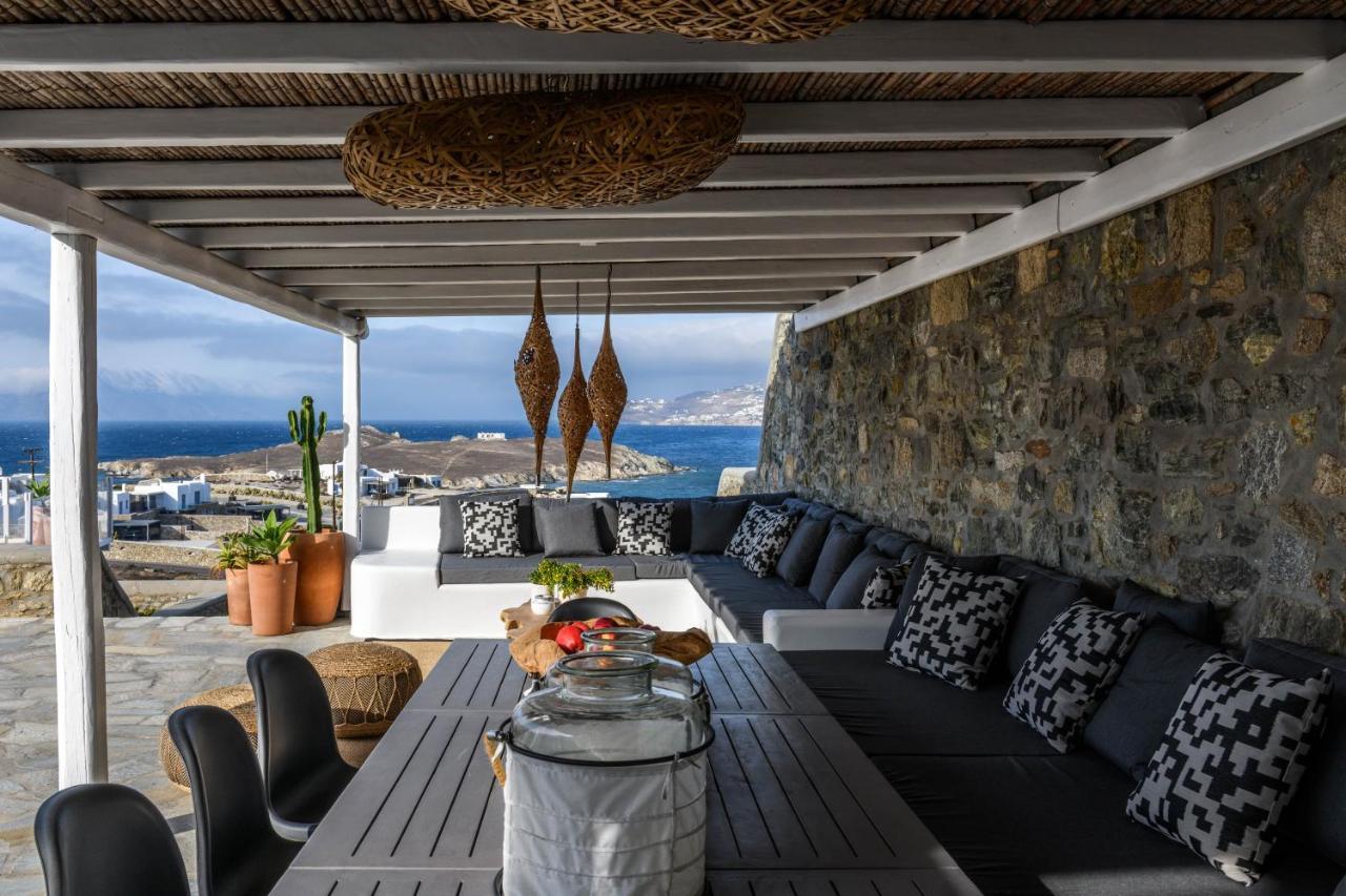 Cosset Villa Bohochic Sea&Harbourview And Sunset By One-Villas Ornos  Zewnętrze zdjęcie